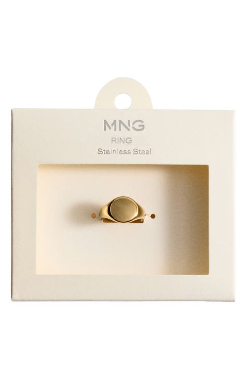 Mango Seal Ring In Black