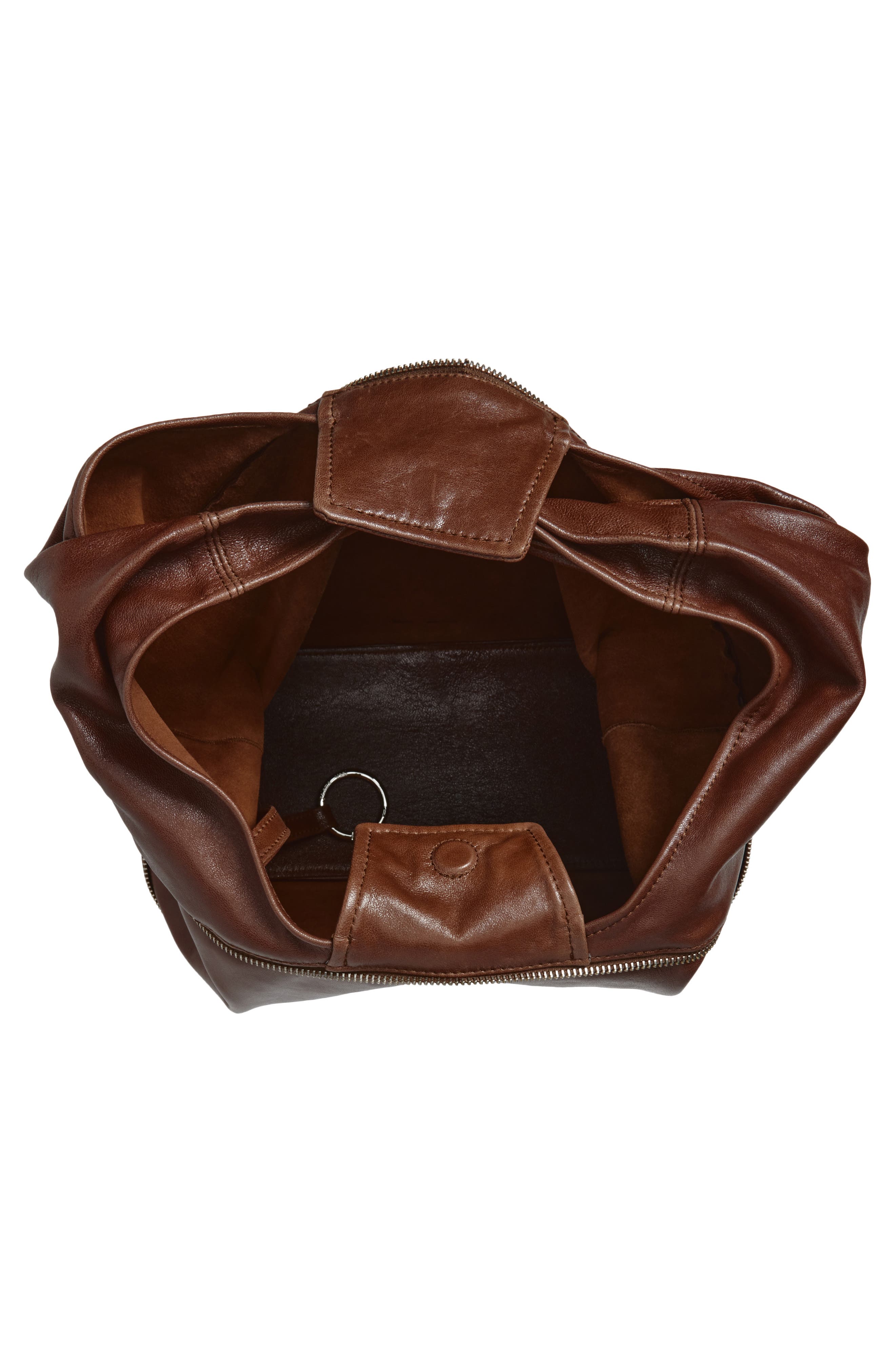 Paloma Wool Riba Convertible Leather Shoulder Bag, Alternate, color, 