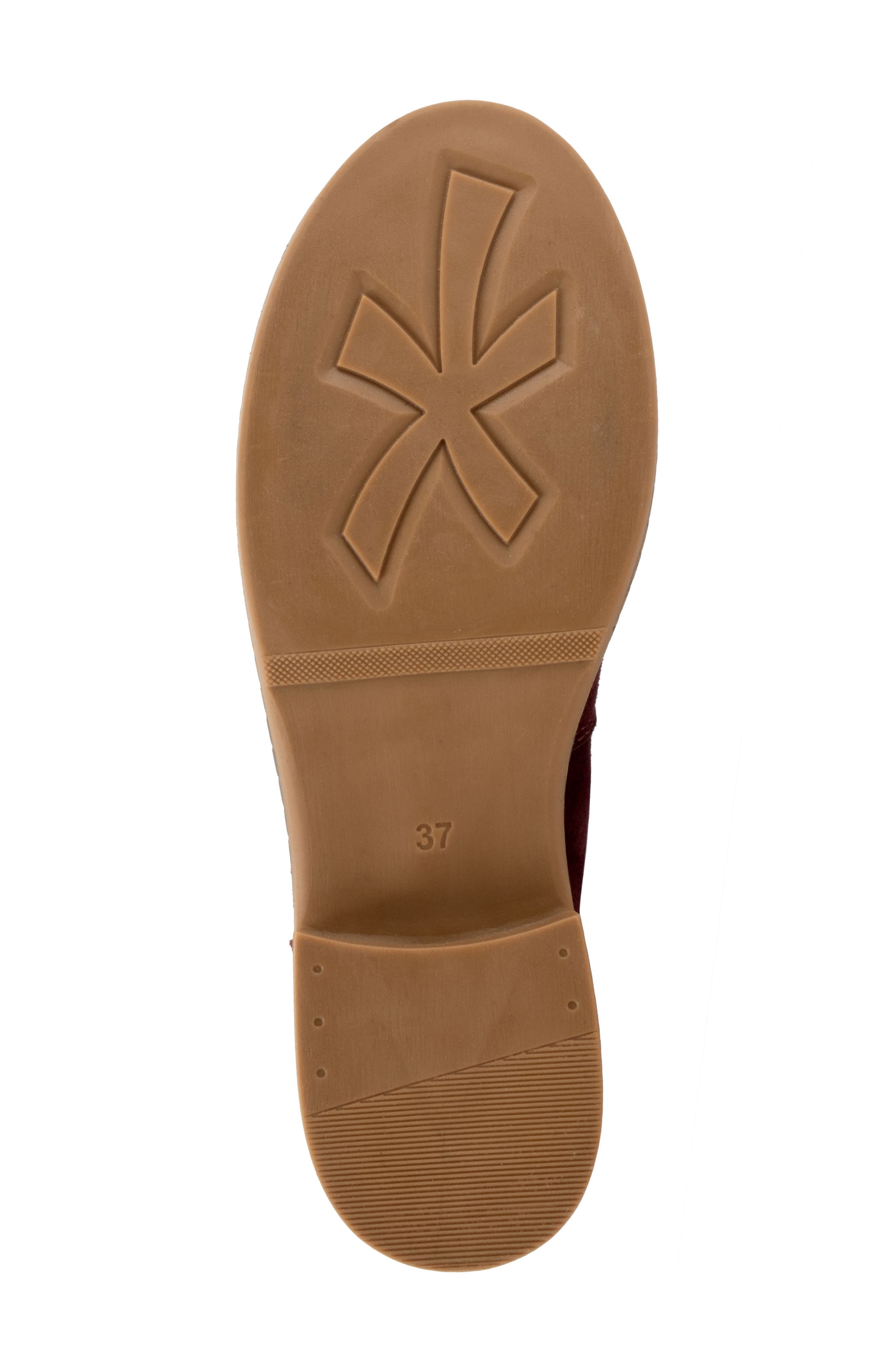 Olina Bootie, Alternate, color, MERLOT SUEDE