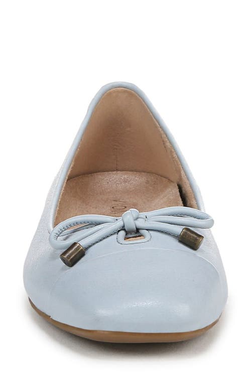 Vionic Klara Cap Toe Flat In Blue
