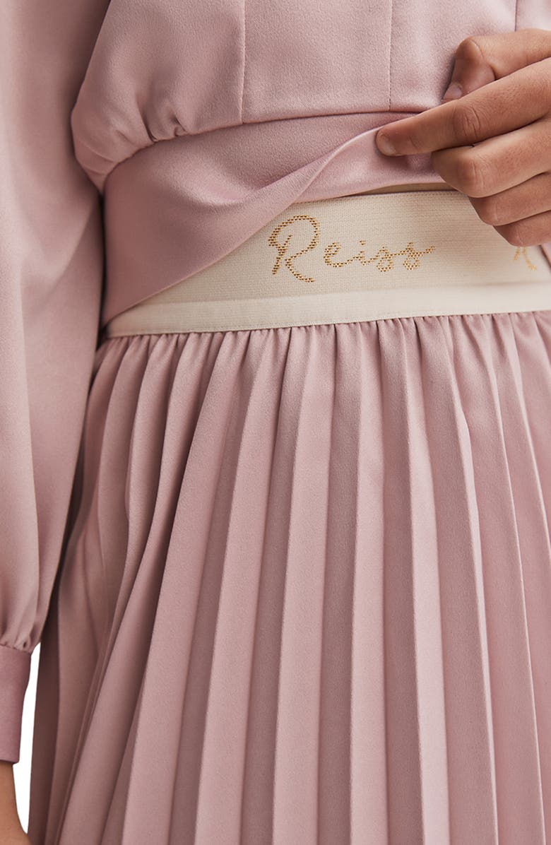 Reiss Kids' Ezra Jr. Pleated Skirt, Alternate, color, 