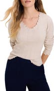 nz BY NIC AND ZOE Cleo Cotton Pointelle Top