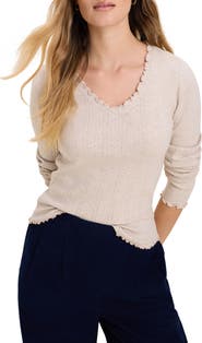 nz BY NIC AND ZOE Cleo Cotton Pointelle Top