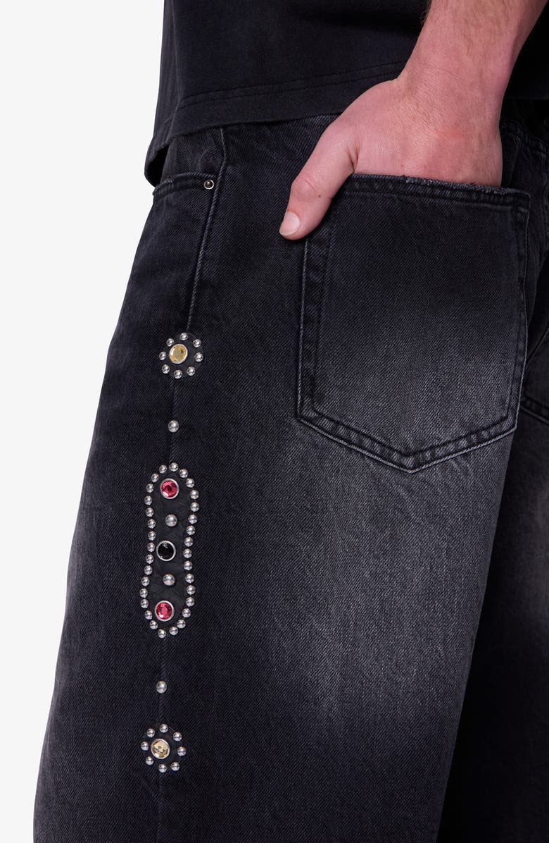 mnml Mojave Ultra Baggy Jeans, Alternate, color, Washed Black