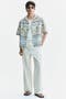selected Cream/Patterned