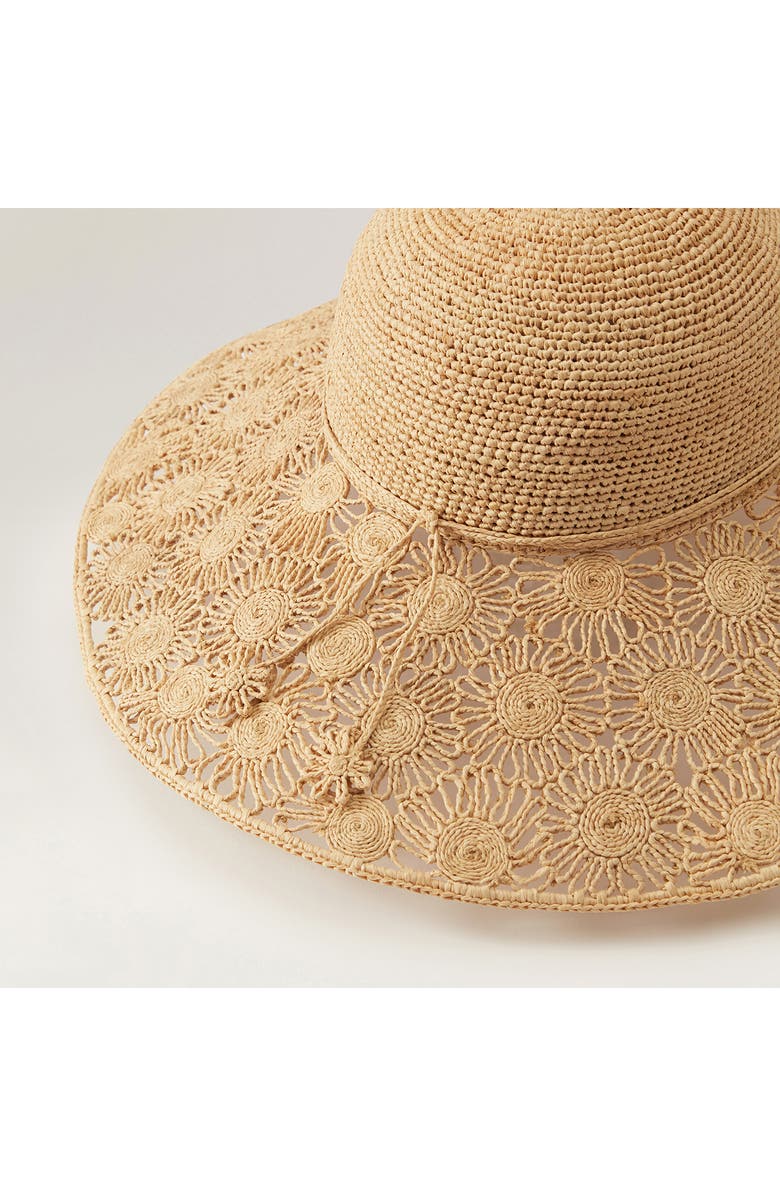 Helen Kaminski Maria Raffia Straw Sun Hat, Alternate, color,