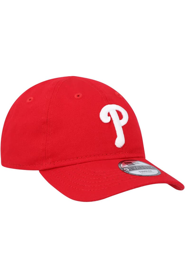 Toddler New Era Red Philadelphia Phillies Team 9TWENTY Adjustable Hat, Alternate, color, Red