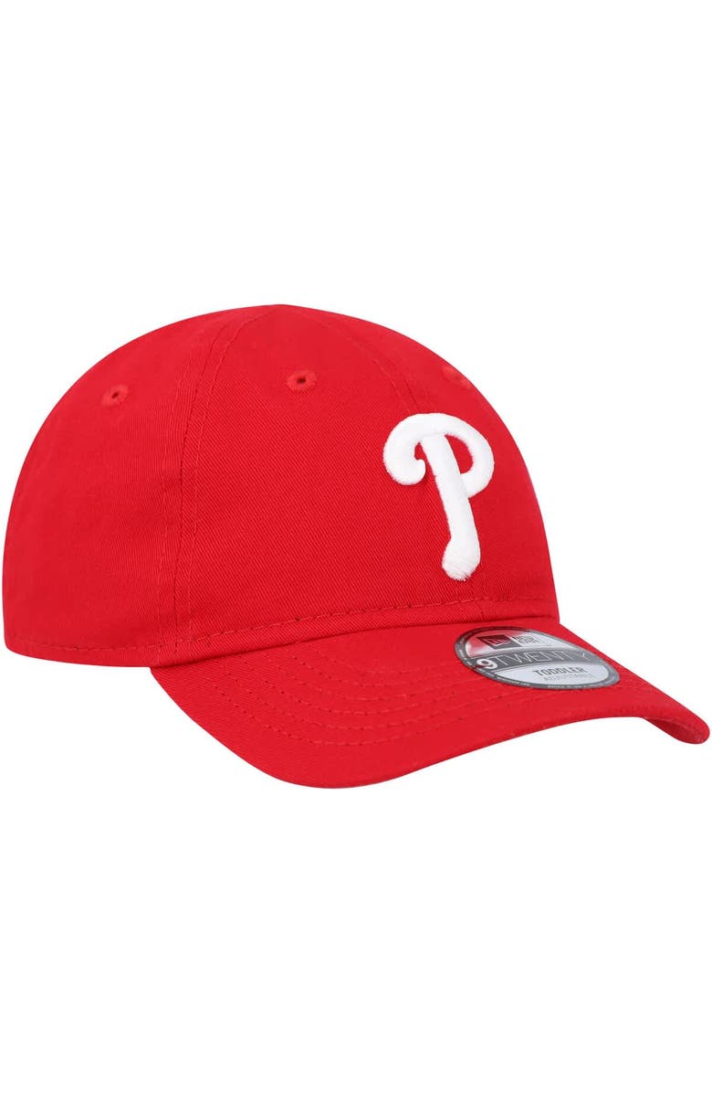 New Era Toddler New Era Red Philadelphia Phillies Team 9TWENTY Adjustable Hat, Alternate, color, Red