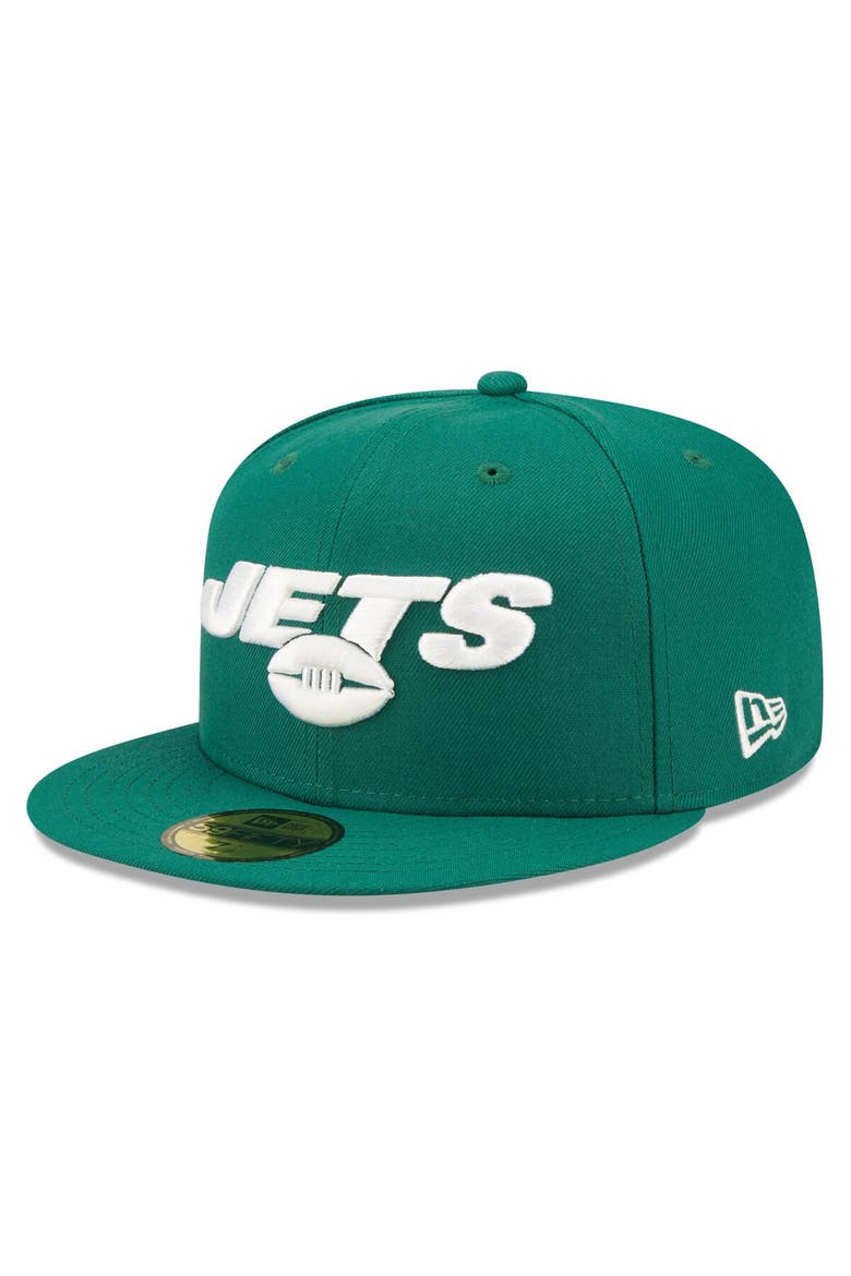 Men's New Era  Green New York Jets Elemental 59FIFTY Fitted Hat, Alternate, color, Green