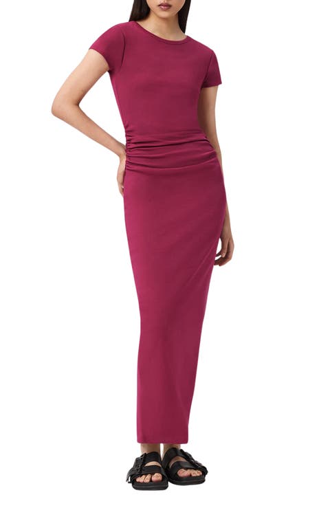 Katarina Ruched Side Maxi Dress