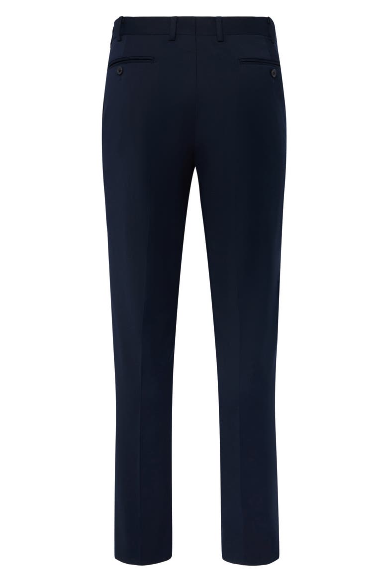 Performance Tailored Fit Suit Separate Trousers, Alternate, color, NAVY