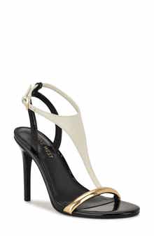 Nine West Miaza T-Strap Stiletto Sandal