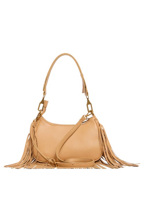 Steve Madden Bcecile Fringe Shoulder Bag In New Saddle