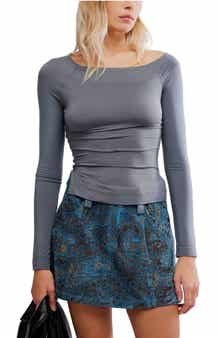 Free People At the After Boat Neck Top