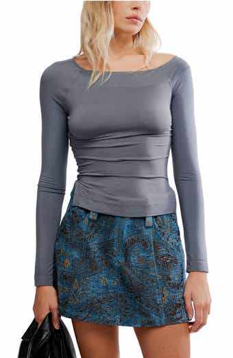 Free People At the After Boat Neck Top