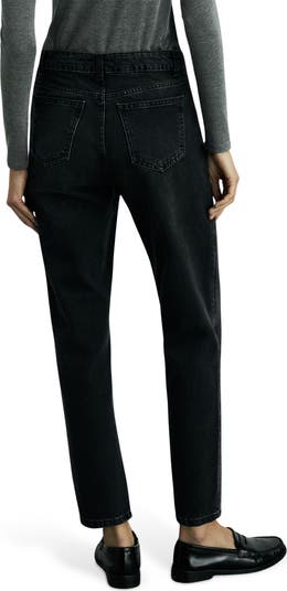 Mom2000 High Waist Straight Leg Jeans