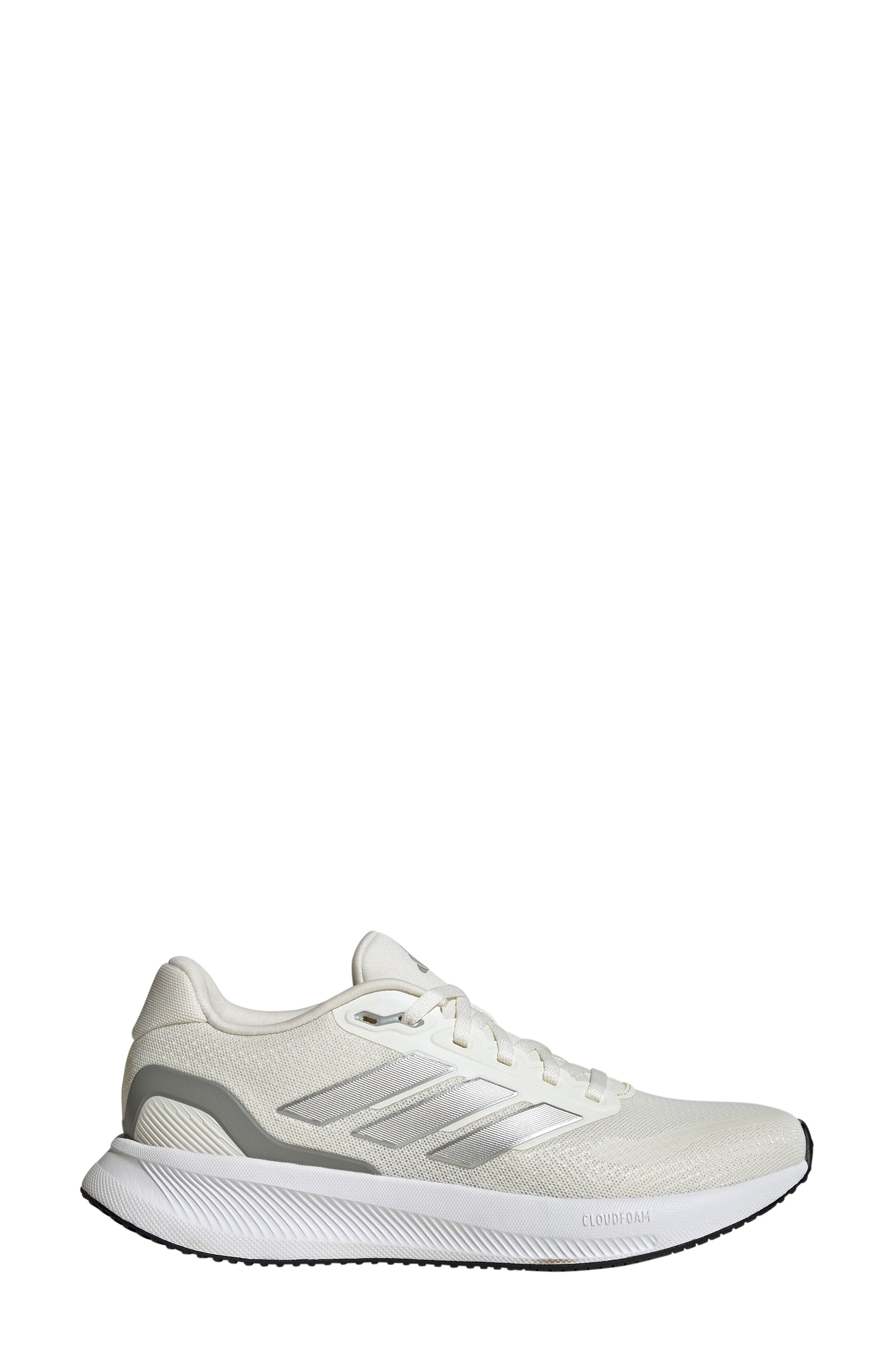 adidas Runfalcon 5 Running Sneaker, Alternate, color, Off White/Silver/Black