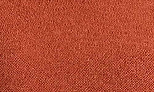 Vince Boiled Cashmere Funnel Neck Pullover In Brown