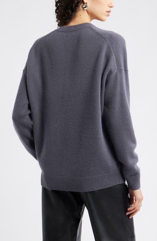 Nordstrom V-neck Wool & Cashmere Sweater In Blue