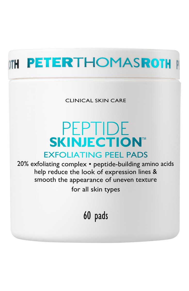 Peter Thomas Roth Peptide Skinjection Exfoliating Peel Pads, Main, color, 