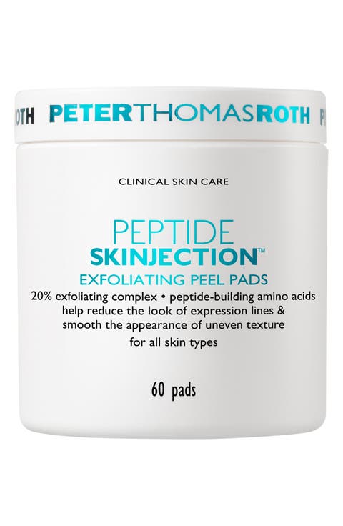Peptide Skinjection Exfoliating Peel Pads