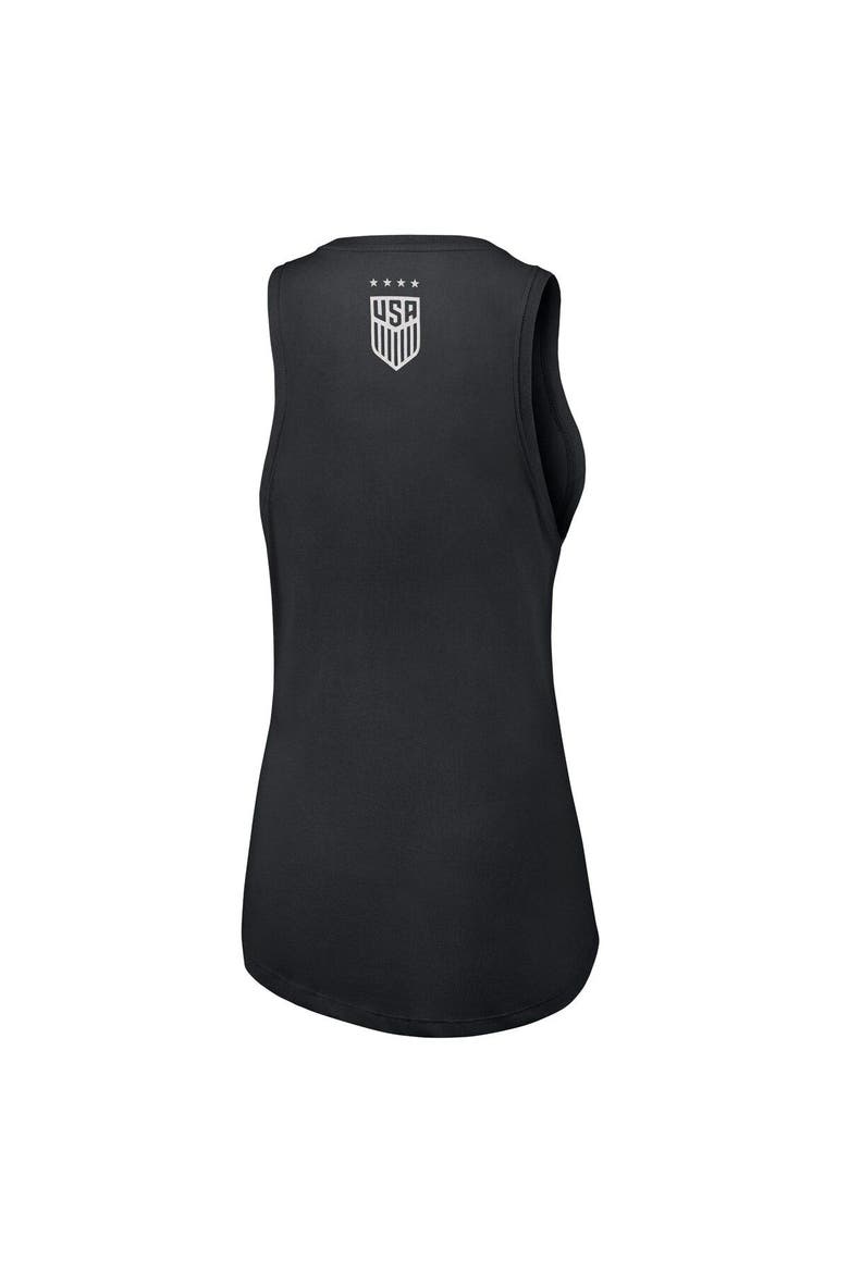 Women's Nike Black USWNT Futura Tank Top, Alternate, color, Black