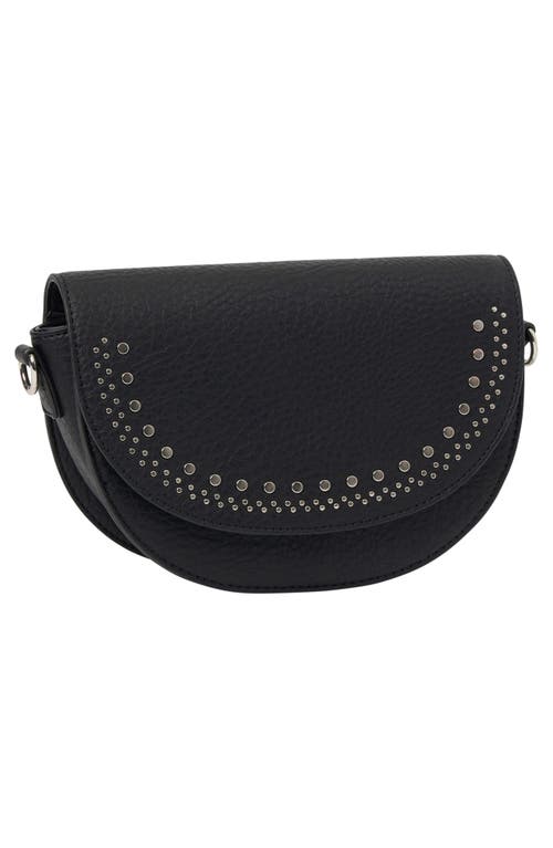 Urban Originals Rocket Vegan Leather Crossbody Bag In Black