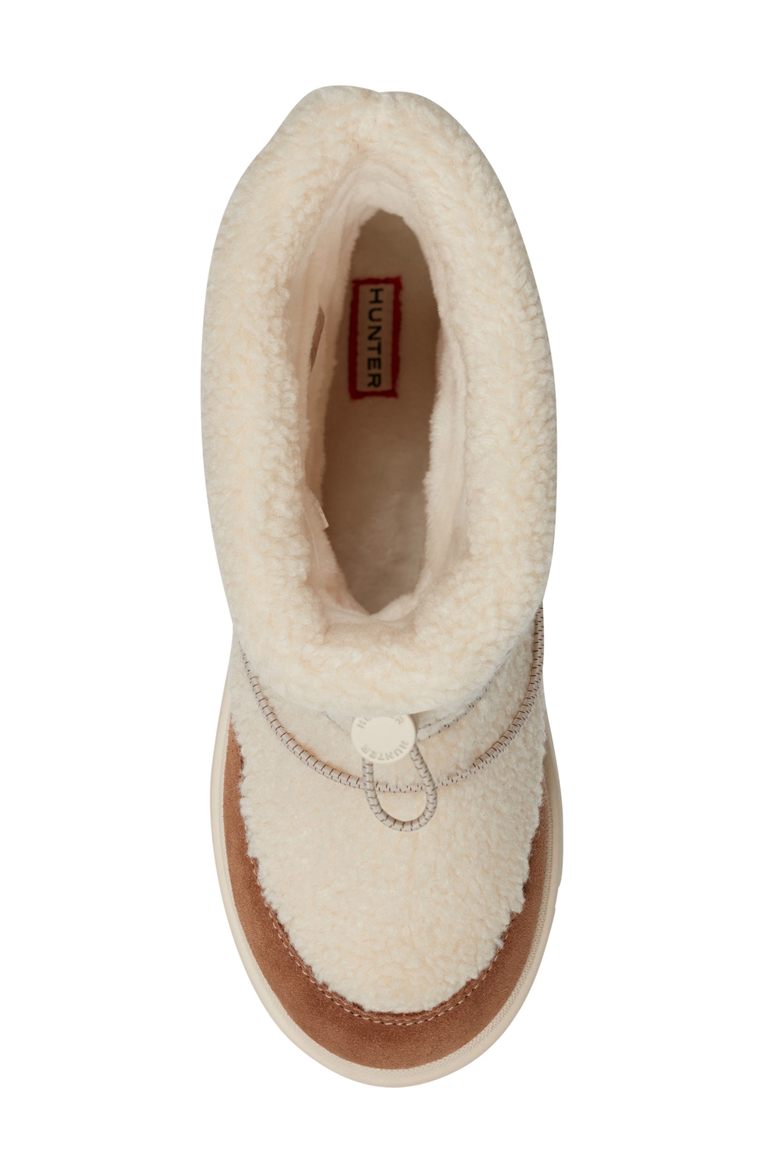 Hunter Kids' Cozy Boot, Alternate, color, Natural/ Tan/ Natural