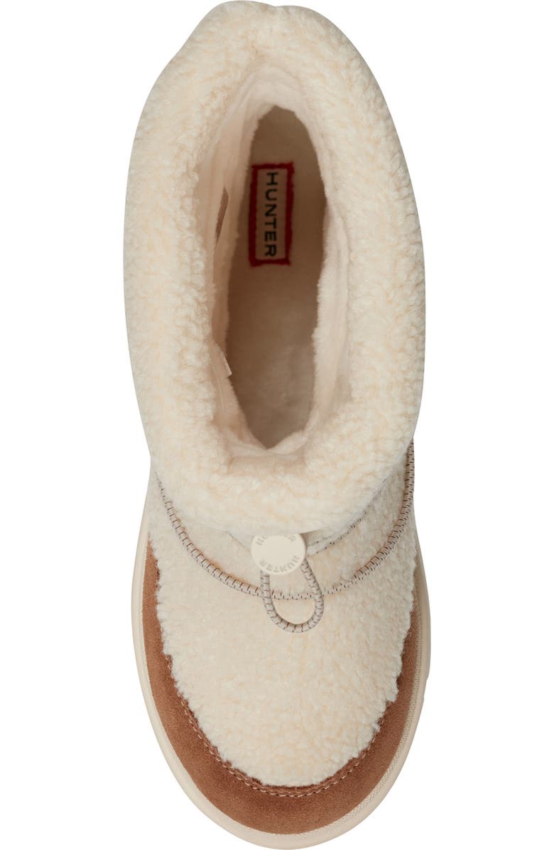 Hunter Kids' Cozy Boot, Alternate, color, Natural/ Tan/ Natural