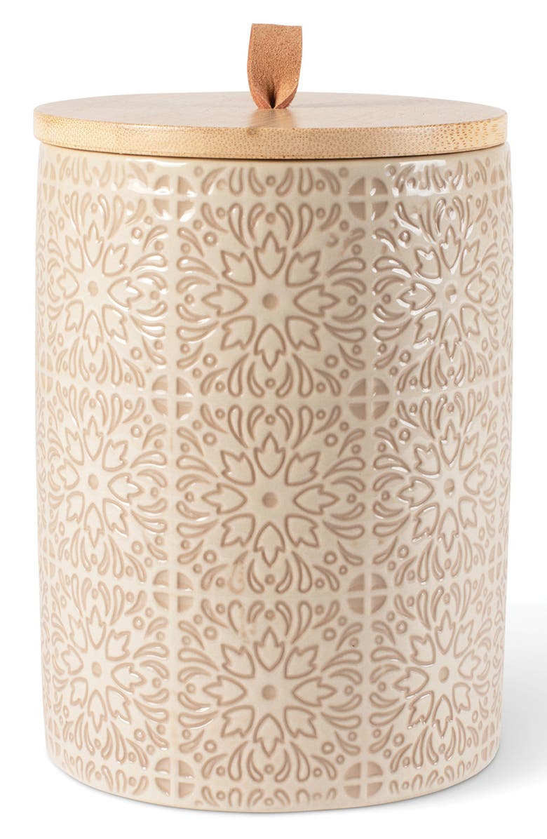 Fringe Studio Imprint Design Treat Jar, Main, color, Beige Mosaic