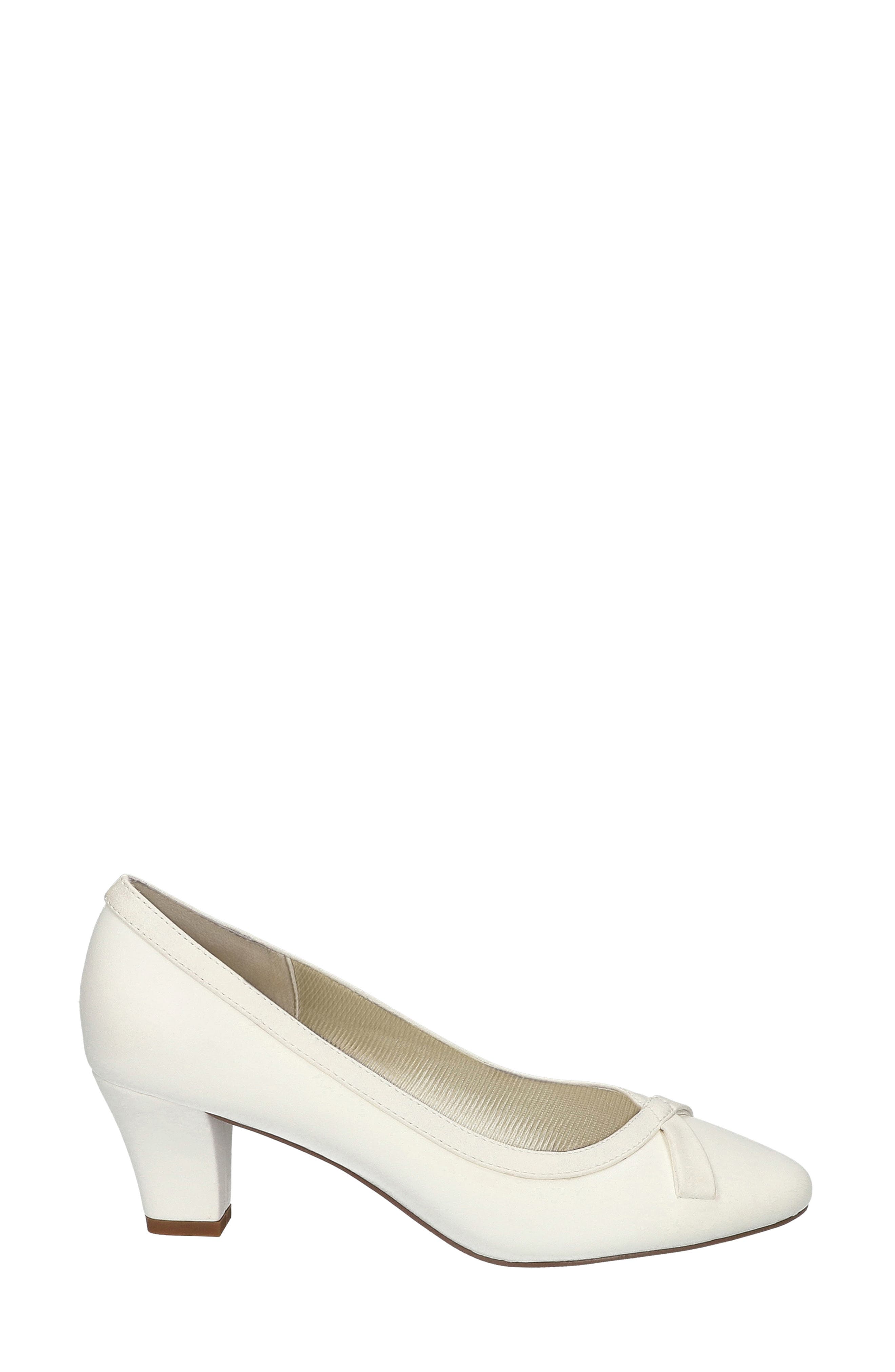 EASY STREET <p>Kata Pump (Women)</p>, Alternate, color, White-Pearlized