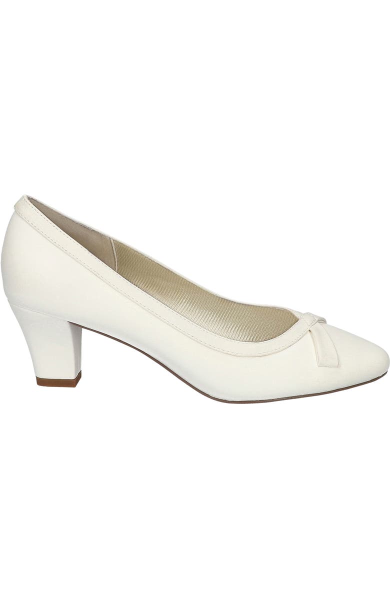 EASY STREET <p>Kata Pump (Women)</p>, Alternate, color, White-Pearlized