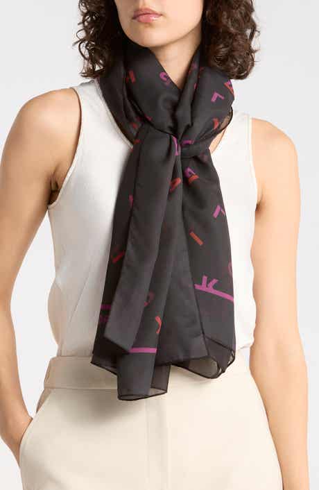 Scattered Letters Scarf