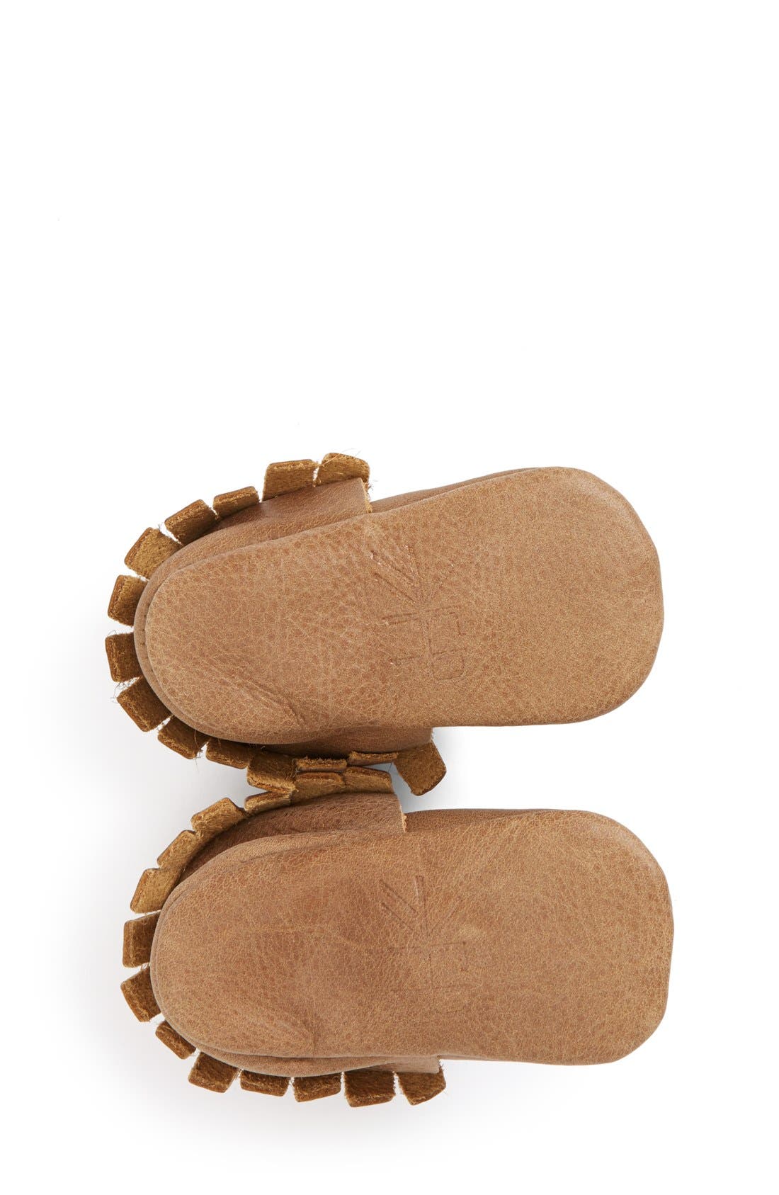Leather Moccasin, Alternate, color, WEATHERED BROWN