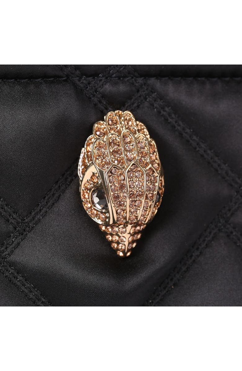 Kurt Geiger London Small Hoxton Quilted Shopper Bag, Alternate, color, Black