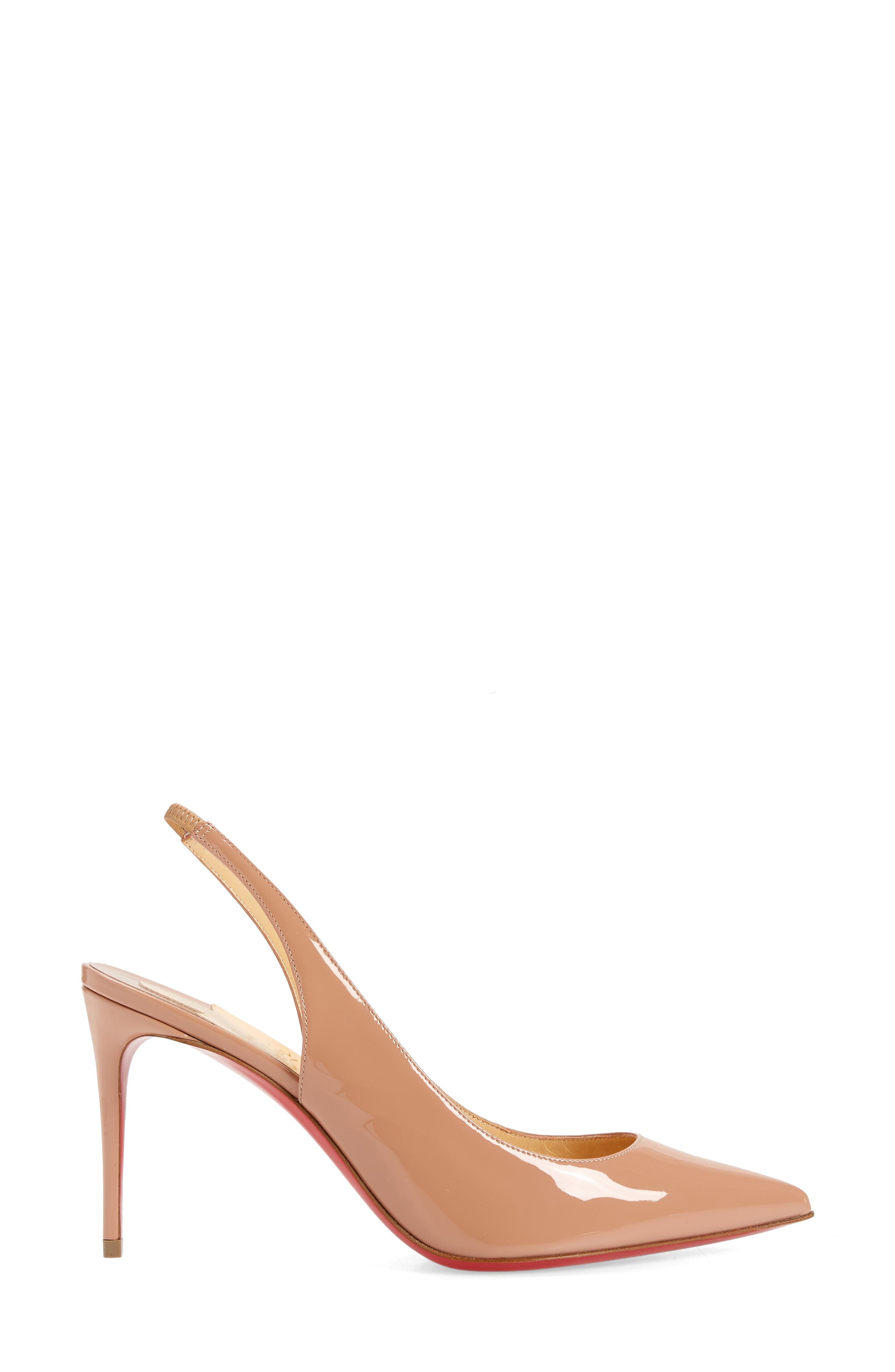 Christian Louboutin Kate Slingback Pump, Alternate, color, Nude