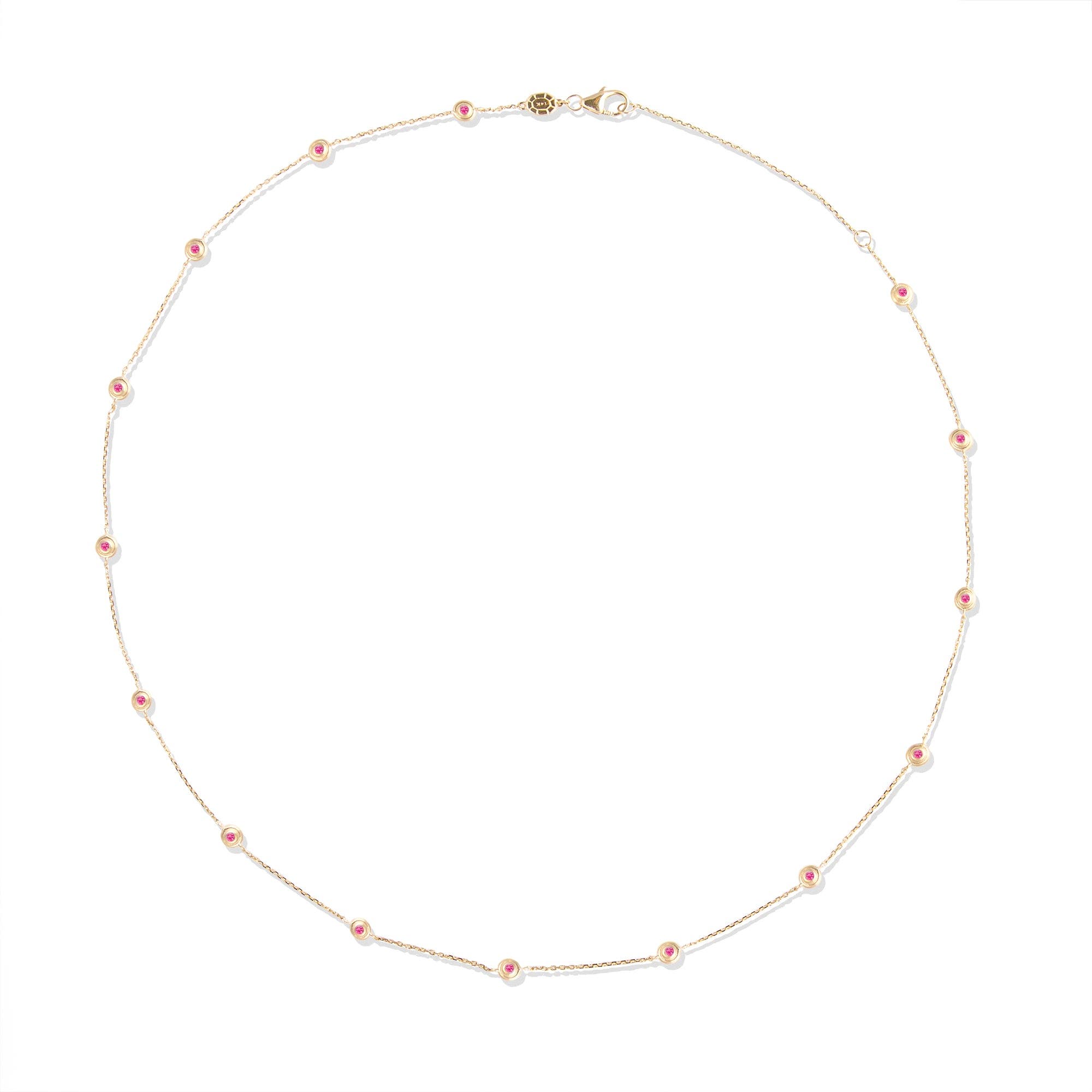 Pink Sapphire- Gold