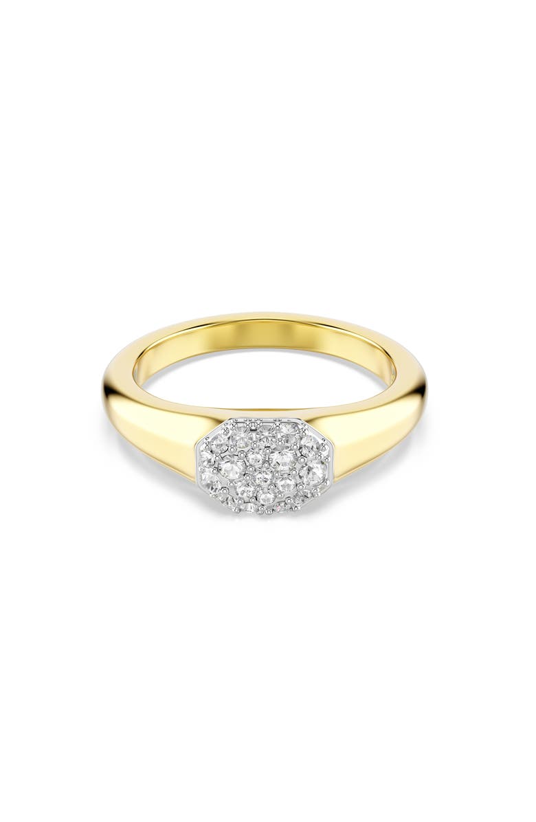 Swarovski Dextera Midi Ring, Main, color, Gold