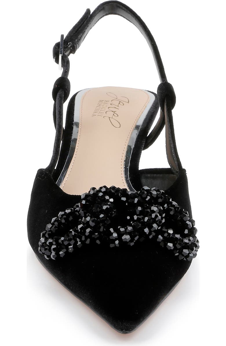 Jewel Badgley Mischka Tabitha Slingback Kitten Heel Pump, Alternate, color,