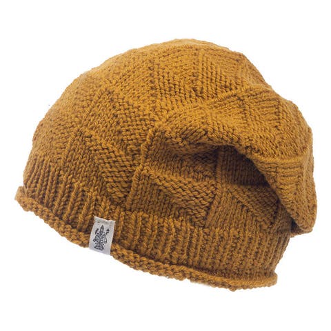 Hand Knit Wave Slouch