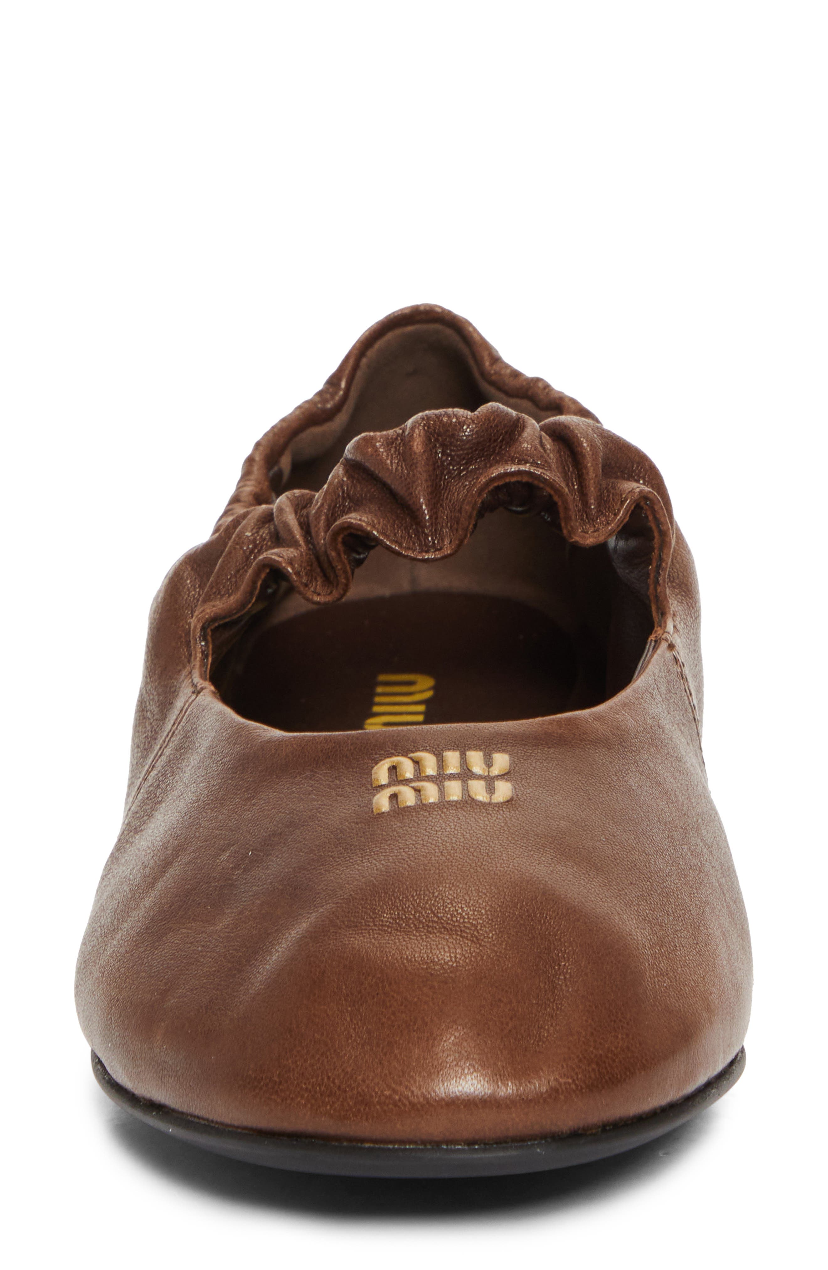 Miu Miu Mary Jane Flat, Alternate, color, 