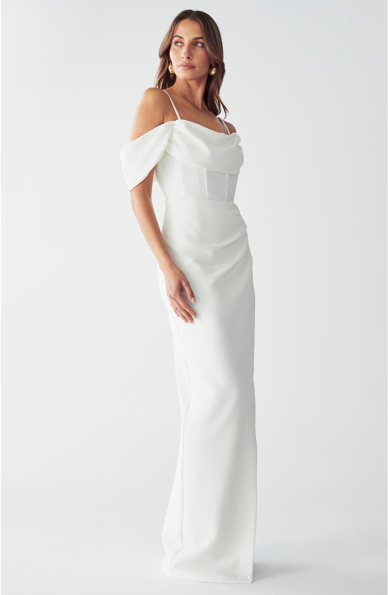 BWLDR Amaliah Dress, Alternate, color, White