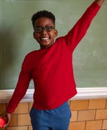 Lands' End Kids Relaxed Fit Fleece Crewneck Sweatshirt