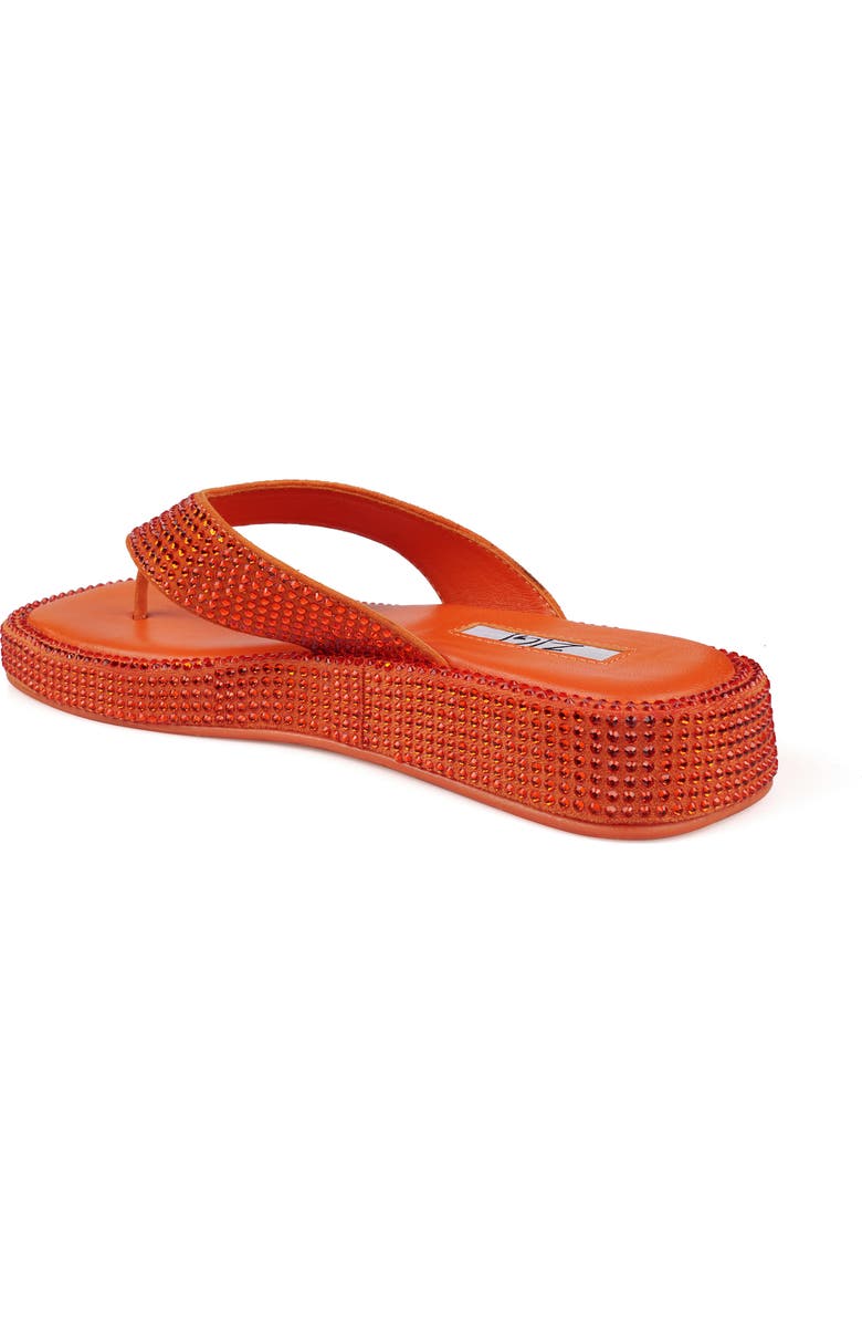 ZIGI Rosmery Platform Flip Flop, Alternate, color, Orange Suede