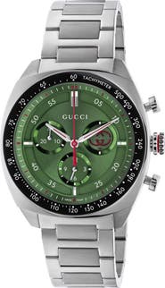 Gucci Interlocking Chronograph Watch, 41mm
