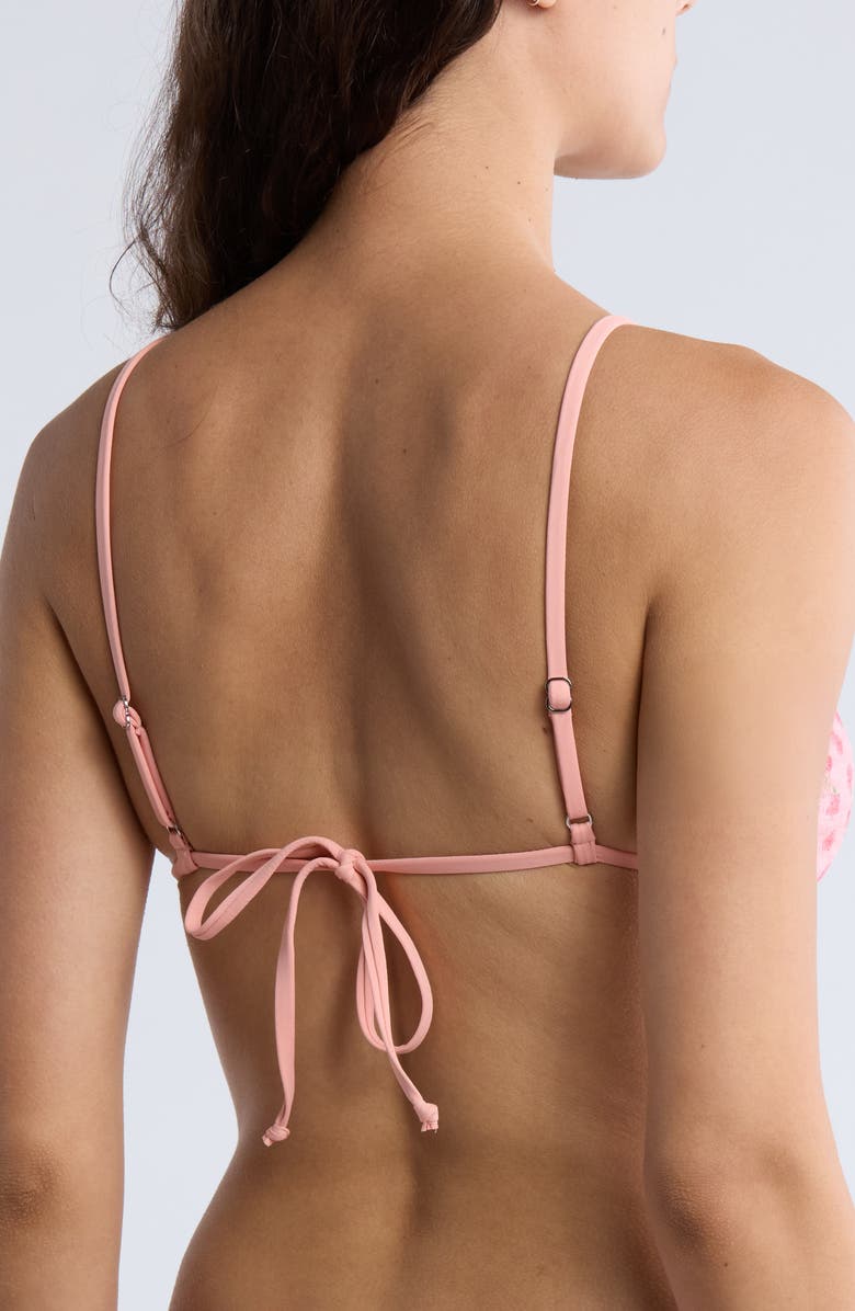 Dippin Daisys Cassie Triangle Bikini Top, Alternate, color,