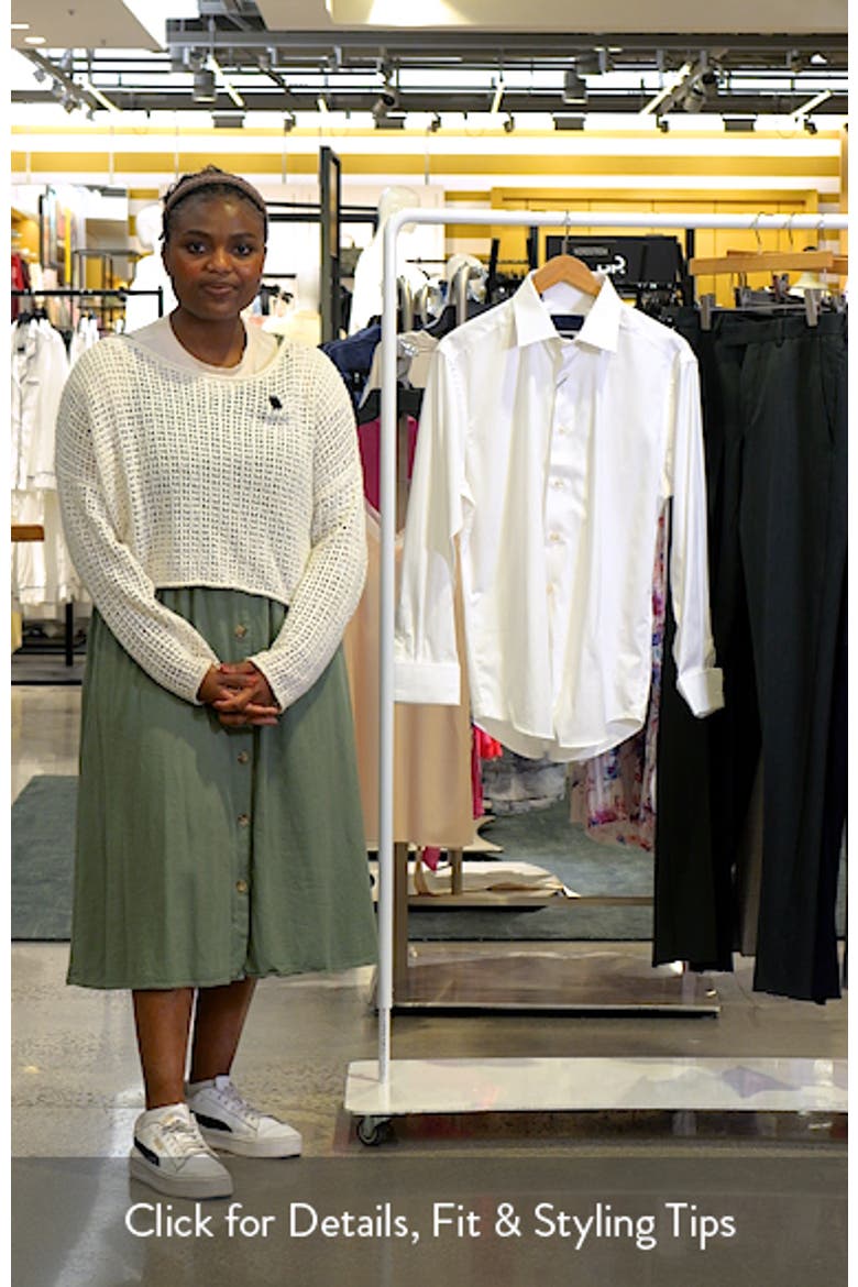 Regular Fit French Cuff Cotton Broadcloth Dress Shirt video