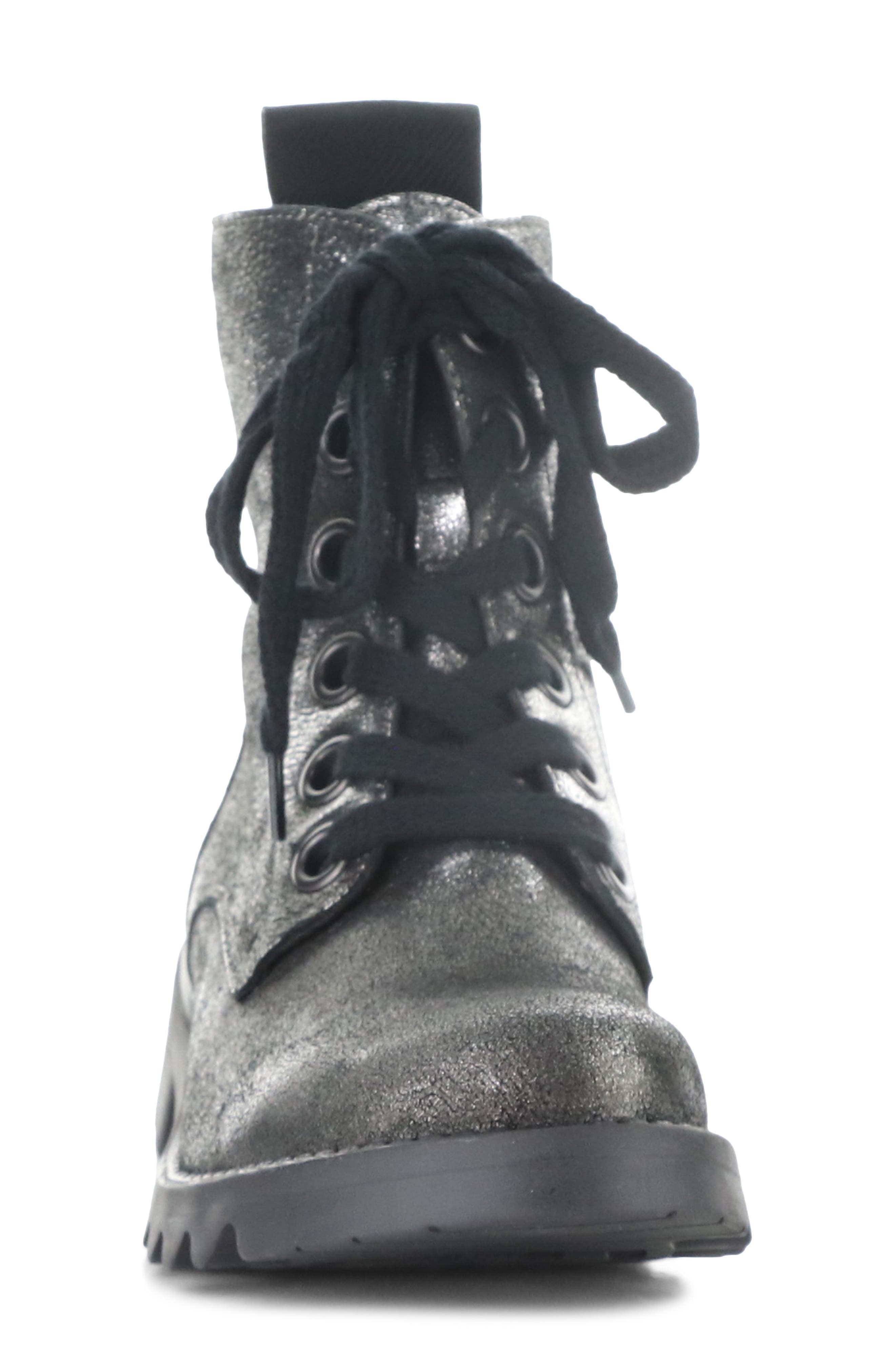 Ragi Combat Boot, Alternate, color, SILVER/ DARK FLASH