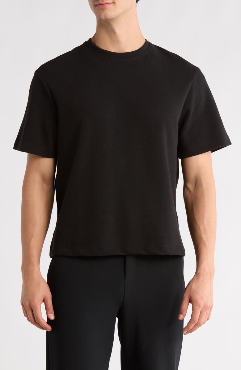 DENIM AND FLOWER Relaxed Fit T-Shirt, Main, color, Black