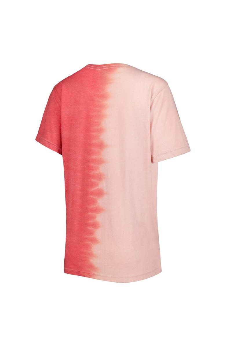 GAMEDAY COUTURE Women's Gameday Couture Scarlet Ohio State Buckeyes Find Your Groove Split-Dye T-Shirt, Alternate, color, Scarlet